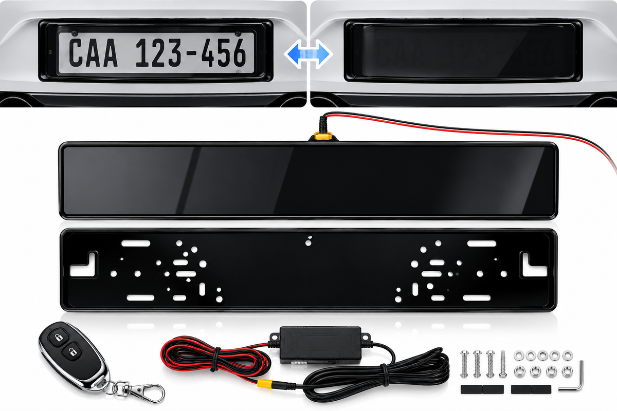 SMART TINT NUMBER PLATE